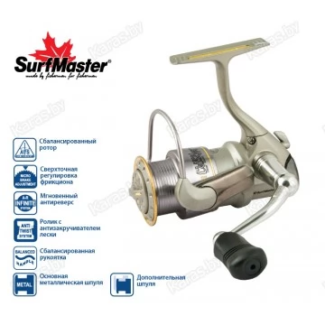 Безынерционая катушка Surf Master Leader LD 4000